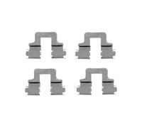Disc Brake Pad Accessory Kit Delphi LX0379 Fits Alfa Romeo Audi Seat Skoda VW