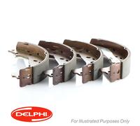 Genuine Delphi Rear Brake Shoe Set - LS1625