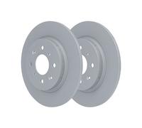 Genuine Delphi Rear Coated Brake Disc Set for Honda Insight Hatchback ZE BG4385C