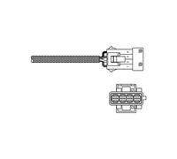 Genuine Delphi Rear O2 Oxygen Lambda Sensor - ES10795-12B1