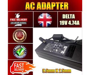GENUINE DELTA FOR GATEWAY ADP-90MD BB 19V 4.74A LAPTOP AC ADAPTER CHARGER