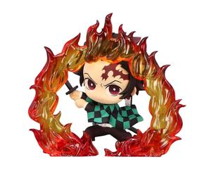 Genuine Demon Slayer: Kimetsu no Yaiba Hold PVC Figure Kamado Tanjiro 8 cm