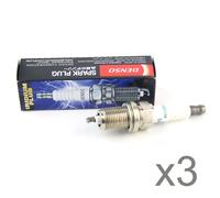Genuine Denso 3x Iridium Spark Plugs - SC16HR11 / 3499