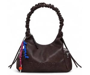 Genuine DESIGUAL Top handle HALF LOGO Female Brown - 25WAXPAY-6009-U