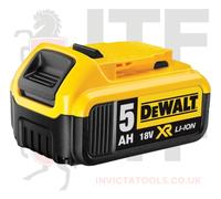 Genuine DeWalt DCB184 18V XR 5.0Ah Li-ion Battery - Slide Pack for XR Tools