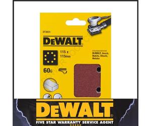 Genuine Dewalt DT3031 1/4 Sheet Sanding Sheets 60 Grit Pack of 25
