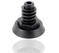 Genuine Dishwasher Adjustable Levelling Foot/Leg Black Plastic - Compatible With Candy CDPX/CDW/CFD/CKDCD/CPPX/CV/CVI/DF/DT/EVOC/EVOV Series - 41001349 & 09201401 & 40002885