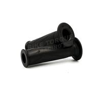 Genuine Domino 0300 Open End Black Handlebar Grips for Aiyumo Bikes