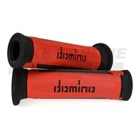 Genuine Domino Turismo Red & Anthracite A350 Grips for Race Bikes