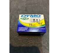 Genuine DYMO 60601 - 19mm x 50m - Black Ink Tape For (6000,9000 and PC10) Models