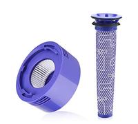 Genuine Dyson V8 and Select V7 Cordless Filter Bundle Includes Pre-Filter (96566101) and Post- Filter (96747801)