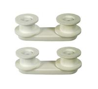 GENUINE ELECTROLUX ZANUSSI AEG DISHWASHER BASKET RUNNER WHEEL 50226819006 2 PACK