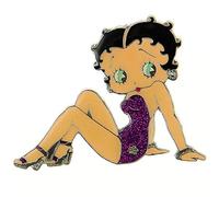 Genuine Enamel Betty Boop 'Swimsuit' Figure Fridge Magnet Badge