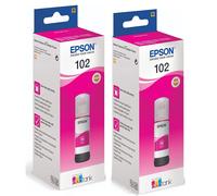 Genuine Epson 102 EcoTank ink bottle ET-2850 ET-2851 ET-2856 ET-3700 ET-3750 LOT