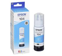 Genuine Epson 104 Cyan Ink Bottle Cartridge (C13T00P240) for EcoTank Printers