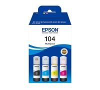 Genuine Epson 104 Ecotank Ink Bottles for Epson ET-2830 ET-2840 ET-2820 Lot