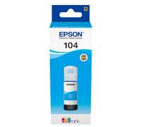 Epson 104 EcoTank Cyan ink bottle