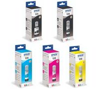 Genuine Epson 105 & 106, Ink Bottle, Ecotank ET-7700, Ecotank ET-7750, LOT