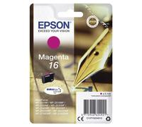 Genuine Epson 16, Pen Magenta Ink Cartridge WorkForce WF-2520NF WF-2530WF, T1623