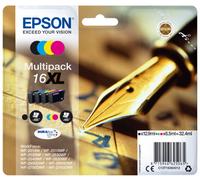 Genuine Epson 16XL Ink Cartridges for WF-2530 WF-2760DWF WF-2630WF Lot - BCMY