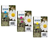 Genuine Epson 18 18XL Daisy Ink Cartridge XP-302 XP-312 XP-315 XP-322 XP-325 LOT