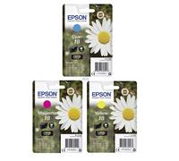 Genuine Epson 18 & 18XL, Daisy Ink Cartridge XP-412, XP-415, XP-422, XP-425, LOT