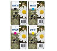 Genuine Epson 18, Daisy Ink Cartridges, T1801, T1802, T1803, T1814, T1806, LOT