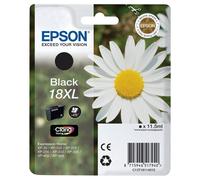 Genuine Original Epson 18 Black T1801 Printer Ink Cartridge, Daisy - 2027