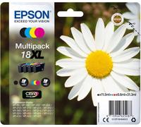 Genuine Epson 18XL High Capacity Ink Cartridge Multipack (C13T18164012)