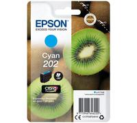 Epson 202 Cyan Kiwi Genuine, Claria Premium Ink Cartridge, Standard Capacity