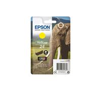 Epson 24 Yellow Elephant Genuine, Claria Photo HD Ink Cartridge