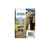 Epson Elephant Singlepack Light Cyan 24 Claria Photo HD Ink