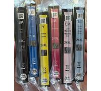 Genuine Epson 24XL (Elephant) Multipack 6 Colours Ink Cartridges