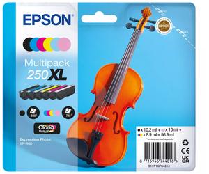 Genuine Epson 250 250XL Violin Ink Cartridges For Expression Photo XP-980 Lot