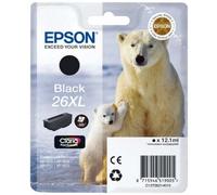 Genuine Epson Ink - 26 XL BLACK / XP 510 600 620 700 800 (INC VAT)