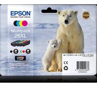 Genuine Epson 26XL Multipack Ink Cartridge for XP-510 XP-520 XP-600 XP-605 T2636