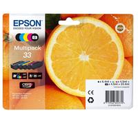 Genuine Epson 33 Orange Ink Cartridges For Expression XP-830, XP-630, XP-635 530