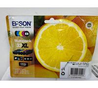 GENUINE Epson 33XL Premium 5-MultiPack Ink Cartridges XP-530 XP-635 XP635 XP 830