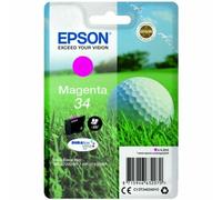Epson 34 Magenta Golfball Genuine, DURABrite Ultra Ink Cartridge, Standard Capacity