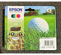 Epson 34 WorkForce Pro WF-3720DWF WF-3725DWF Ink Cartridges New FAST FREE P&P