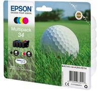 Genuine Epson 34 WorkForce Pro WF-3720DWF WF-3725DWF Ink Cartridges Multipack