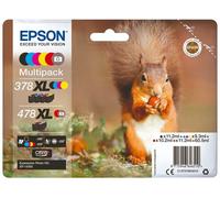 Genuine Epson 378/378XL/478XL Squirrel Ink Cartridges Maintenance Box T3661, LOT