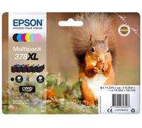 Genuine Epson 378, 378XL, Squirrel Original Ink Cartridge, XP-8605, XP-8700, LOT