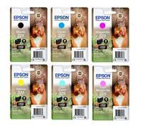 Genuine Epson 378, Squirrel Ink Cartridges, XP-8500, XP-8505, XP-8600, New, LOT