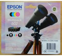 Genuine Epson 502 4 Colour Ink Cartridge Multipack C13T02V64010 Binoculars
