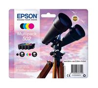 Epson C13T02V64010 (502) Ink cartridge multi pack, 4,6ml + 3x3,3ml, Pack qty 4