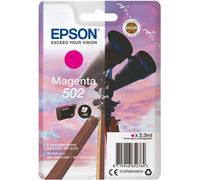 Genuine Epson 502, Binoculars Magenta Ink Cartridge, T02V3, C13T02V34010