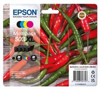 Genuine Epson 503XL High Capacity 4 Colour Ink Cartridge Multipack - Vat Inc