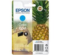 Epson 604 Pineapple, Genuine Cyan Ink Cartridge