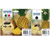 Genuine Epson 604, Pineapple Ink Cartridge, WF-2930DWF WF-2935DWF WF-2950DWF LOT